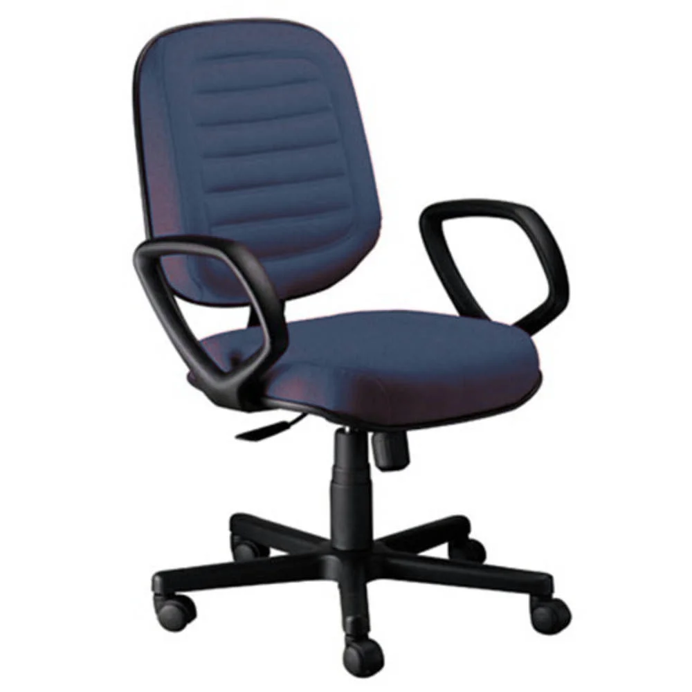 Cadeira Para Escritório Diretor Gomada Linha Blenda Azul