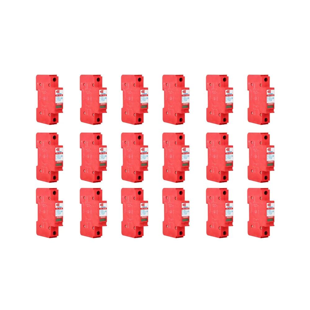 Kit 24 Un Dispositivo De Proteção Contra Raios Adps Front V 275v 45ka Vermelho