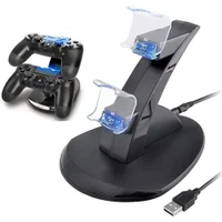 Suporte de Carregamento Oivo, para Controle de PS4, Preto