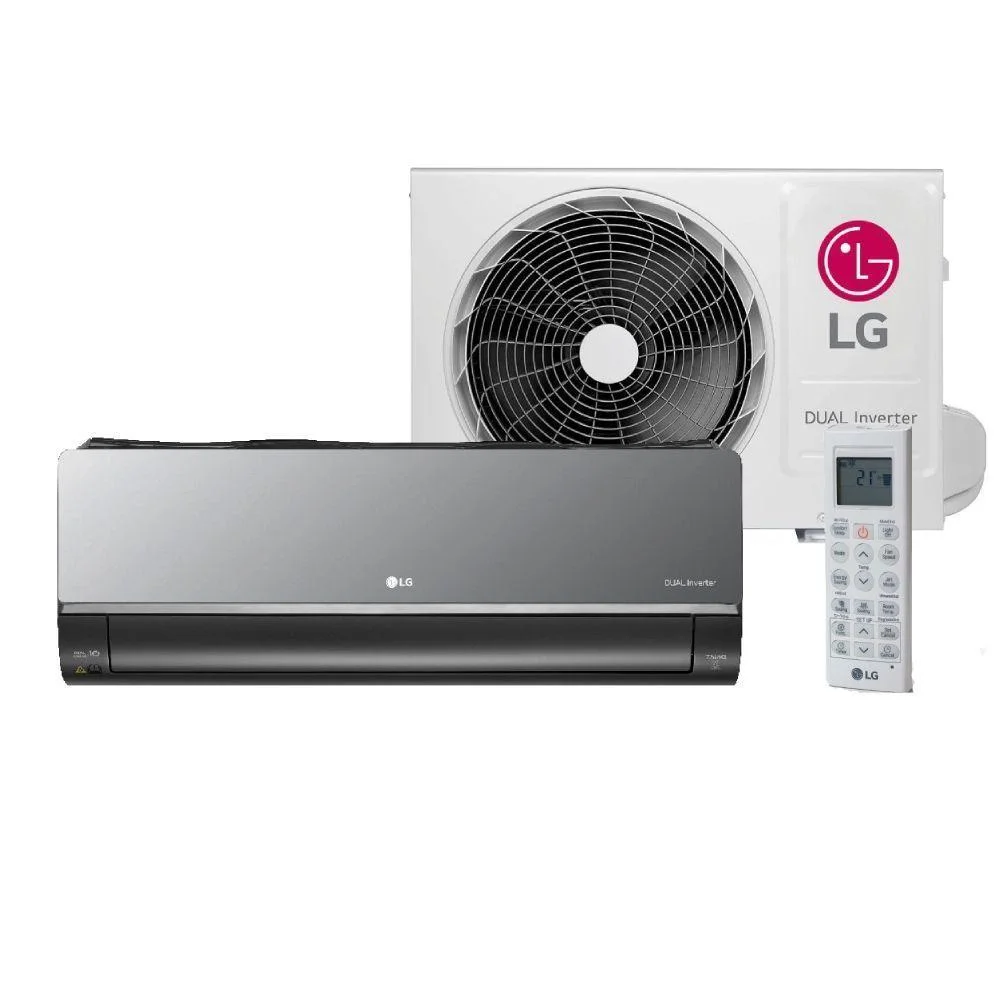 Ar Condicionado Split LG Dual Inverter Voice +IA, 9000 BTUs, 220V, Quente E Frio - S3-W09aa31c