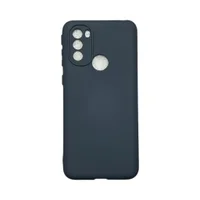 Capa Motorola Moto G31 Silicone Aveludada Protege Câmera Colorida Capinha Anti Impacton Cor:cinza Escuro