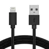 Cabo Usb A Lightning Preto Econômico Resistente Prático Postagem Rápida