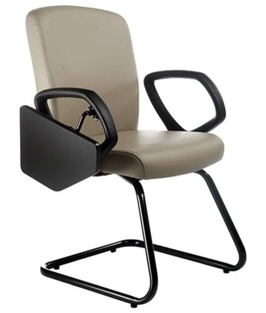 Cadeira Office, Diretor Universitária, Com Base Em S, Linha Alpha, Bege