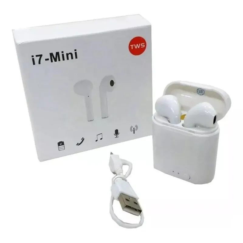Mini Fones De Ouvido Sem Fio Bluetooth I7