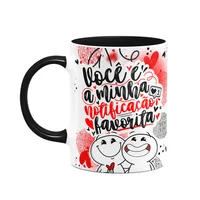 Caneca Namorados - Vc É Minha Notificação Favorita - D-black