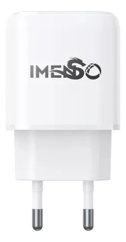Carregador Rapido Qc 18w Imenso Ims 232b Branco Com Anatel