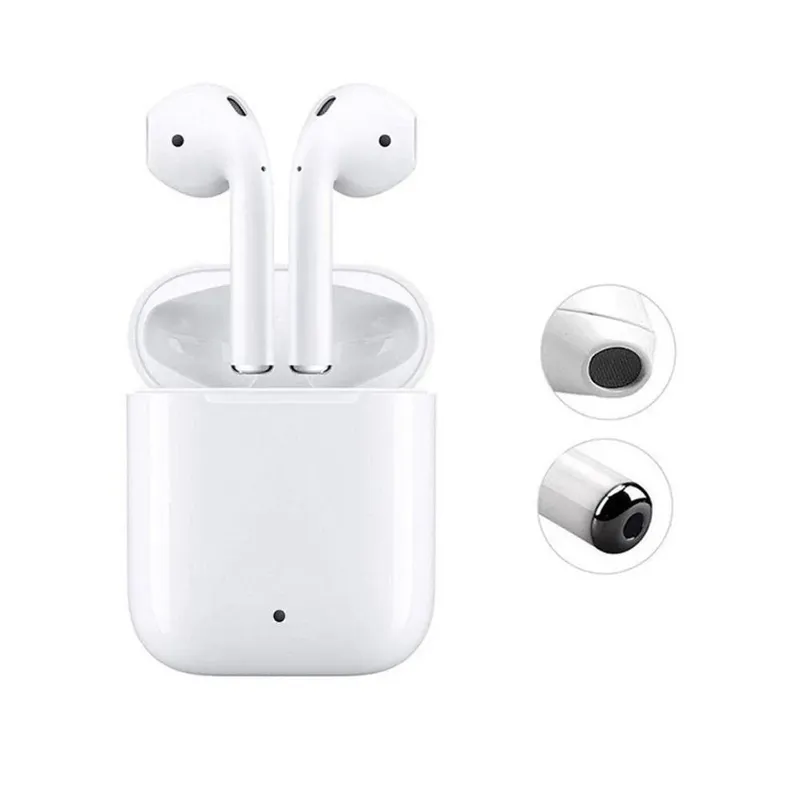 Fone de Ouvido Sem Fio Kimaster, Bluetooth 5.0 i11s, TWS, Redução de Ruído CVC 6.0, Case de Carregamento, Branco