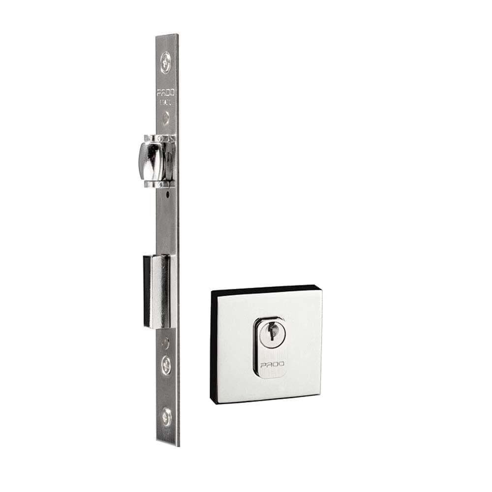 Fechadura Rolete Para Porta Pivotante 40mm Rq2 453-40re Ctz-55 Cr Pado