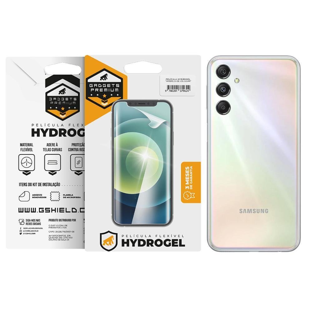 Película Para Samsung Galaxy M34 5g, Traseira Hydrogel Hd