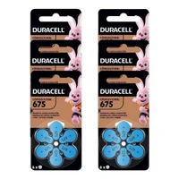 Kit Com 36 Pilhas Auditivas Duracell Nº 675