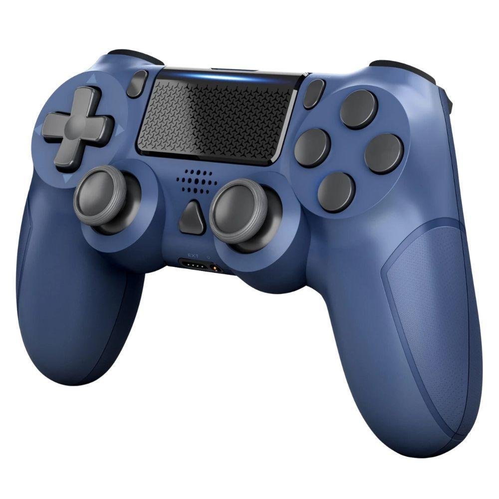 Joystick Wireless Compatível Ps4/ps4 Slim /ps4 Pro E PC Cor:azul