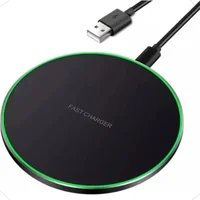 Carregador Indução Compacto E Rápido Com Proteção De Segurança