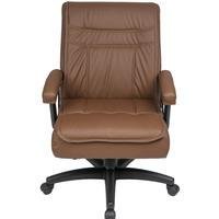 Cadeira Diretor Design Office Móveis Para Escritório Com Mola Ensacada Marrom