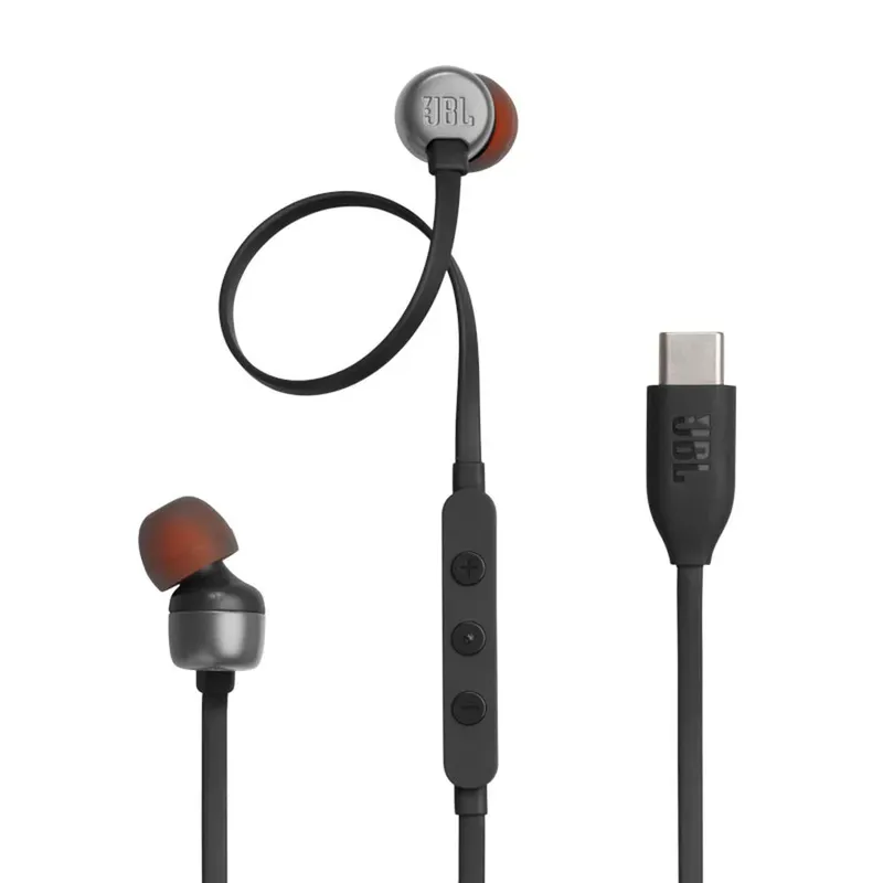 Fone De Ouvido Jbl Tune 310 Com Entrada Usb-c Preto