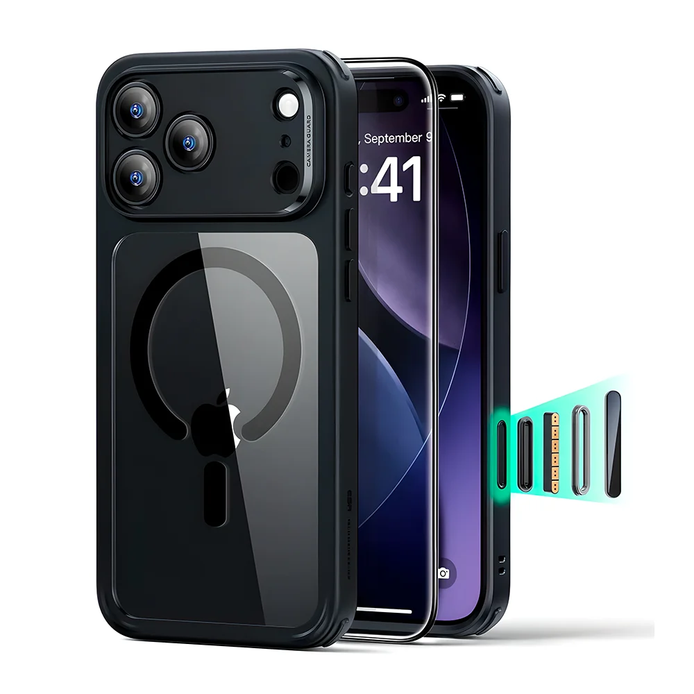 Capa Esr Halolock Iphone 17 Pro C/ Magsafe Proteção Híbrida