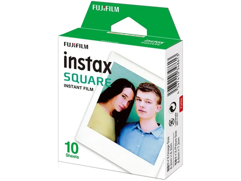 Filme Instantâneo Instax Square Com 10 Poses Fujifilm