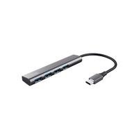 Hub Trust Halyx, 4 Portas USB 3.2, Compacto, Conexão USB-C, de Alumínio - 24948