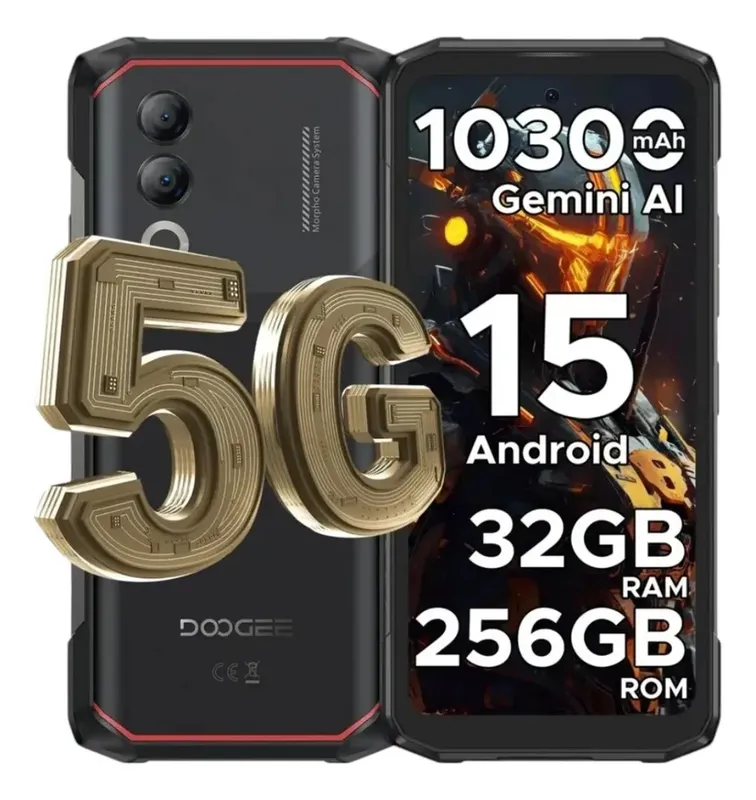Smartphone Doogee Blade 20 Turbo 5g Nfc Bateria 10300mah 32gb Ram 256gb