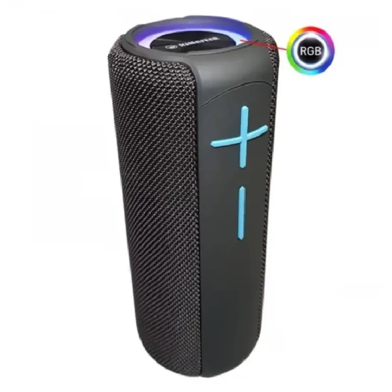 Caixa De Som Portátil Bluetooth Kimaster Ipx6 K450, 18w, Cinza