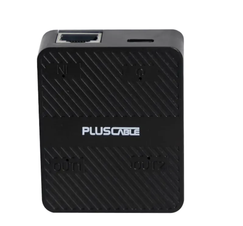 Divisor Duplicador De Rede Lan Gigabit Rj45 Pluscable La-d100