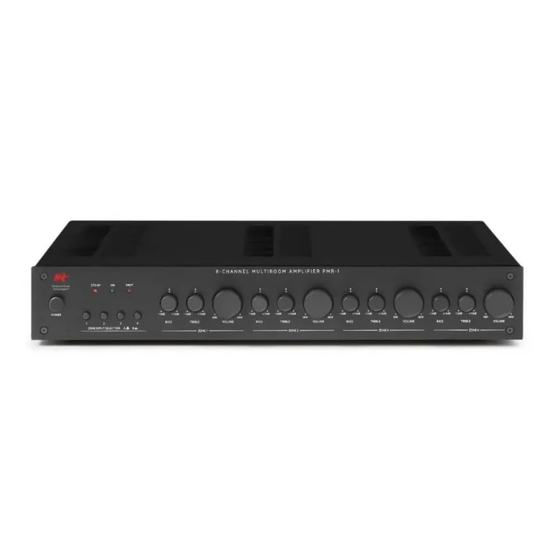 Amplificador AAT PMR-1 Multizona, 8 Canais, 400W RMS - Bivolt