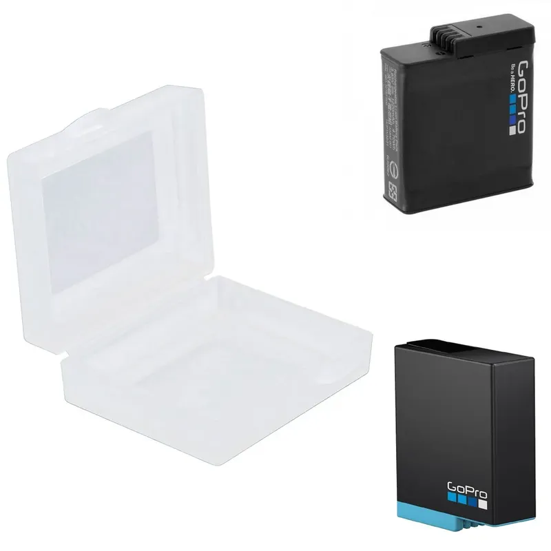Case De Transporte Porta-bateria De Gopro 5, 6, 7 E 8 Black