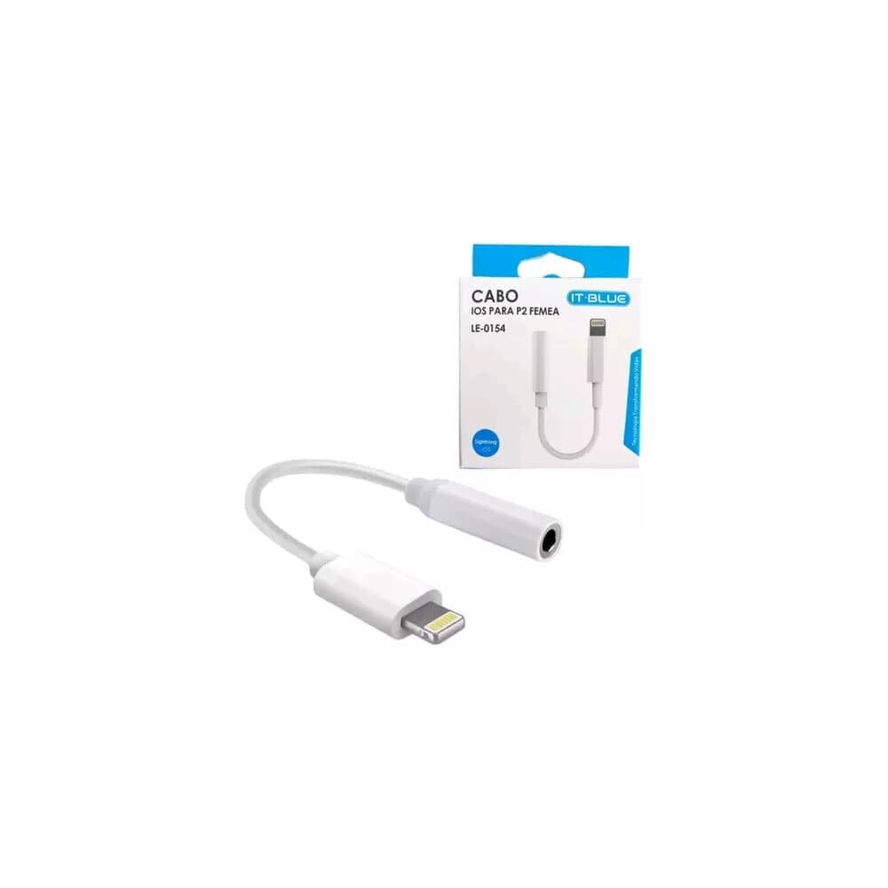 Adaptador Iphone P/p2 Via Bluet Le0154 Lelong