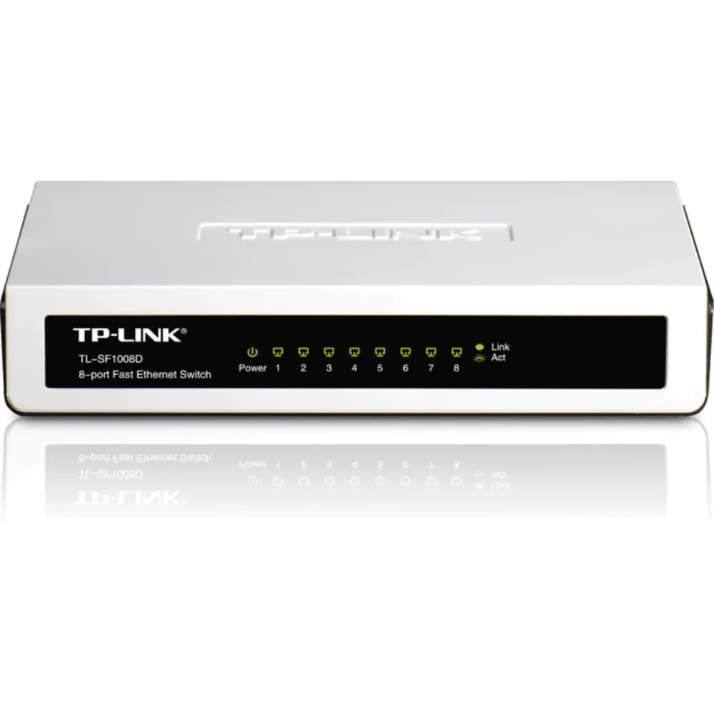 Switch 8 Portas, Tp-link, Tl-sf1008d 10/100