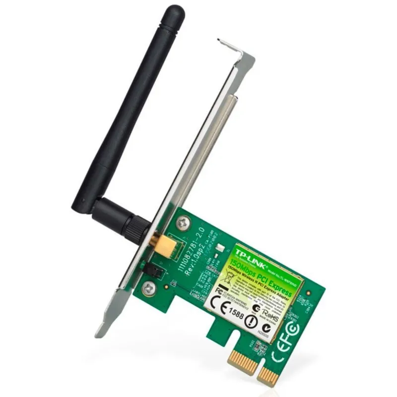 Placa De Rede Tp-link Wireless 150mbps PCi Express - Tl-wn781nd