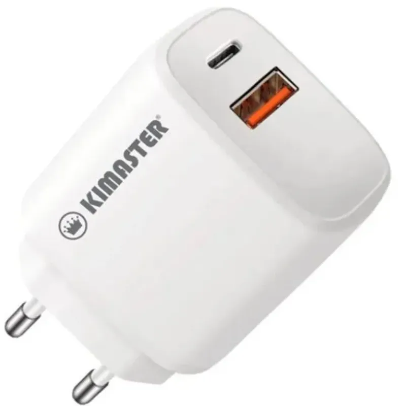 Carregador Usb-c+usb Pd Qc T110 Kimaster