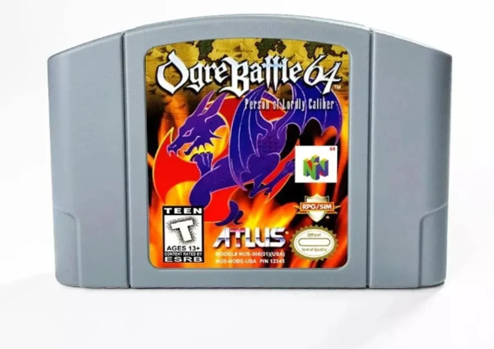 Jogo Ogre Battle Compativel Nintendo 64