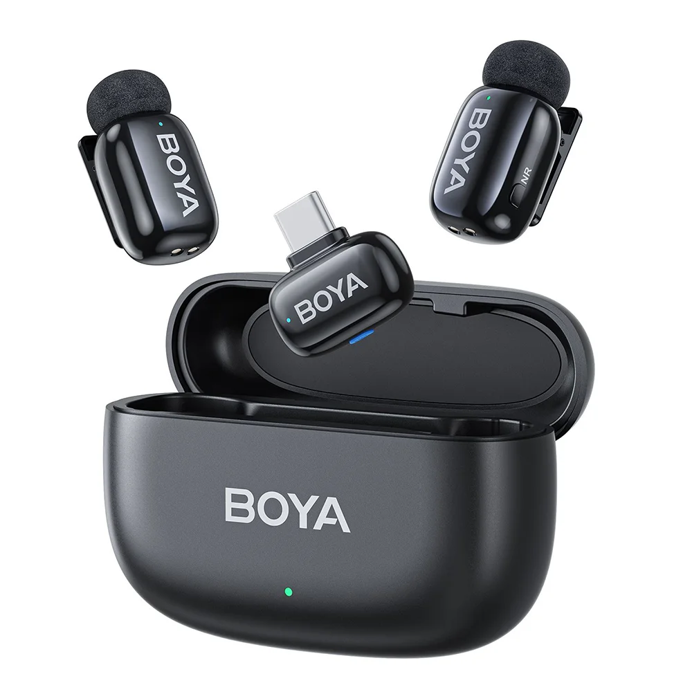 Microfone Sem Fio Godox Cube Sc Usb C Lapela 2.4ghz Preto