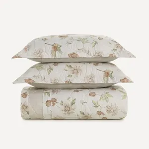 Colcha Queen com 2 Porta-travesseiros 100% Algodão Eloise