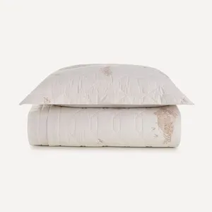 Colcha Infantil Solteiro com Porta-travesseiro 200 Fios Jardim