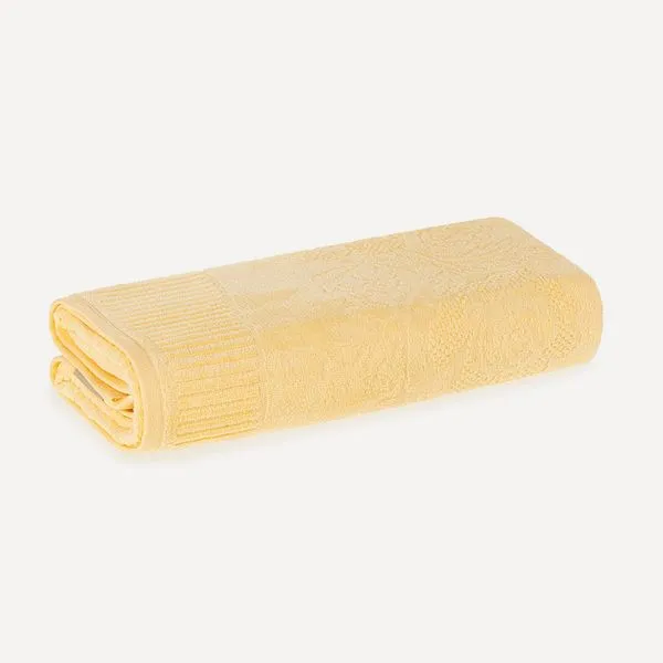 Toalha de Rosto Fio Penteado 100% Algodão Grace Solar