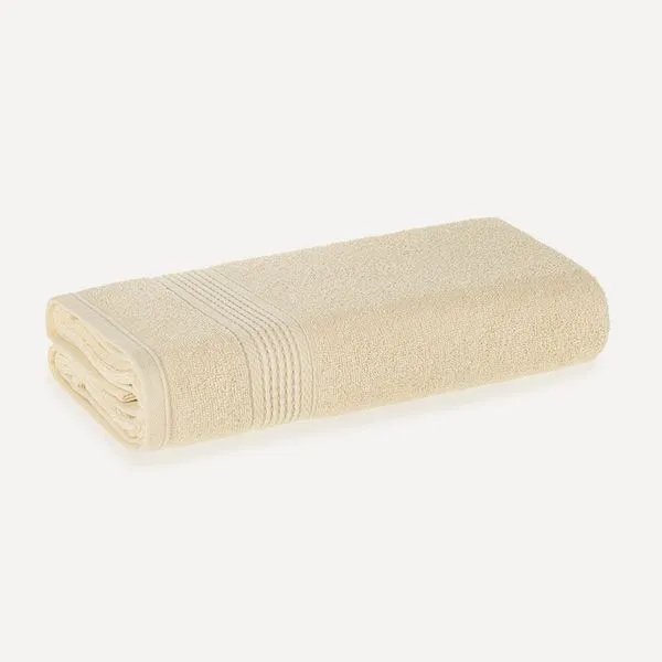 Toalha de Banho Fio Penteado 100% Algodão Hera Vanilla