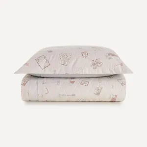 Colcha Infantil Solteiro com Porta-travesseiro 200 Fios Jolie