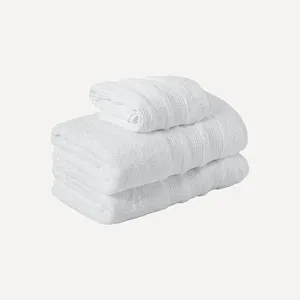 Kit 2 Toalhas Banhão e Rosto Prime Branco