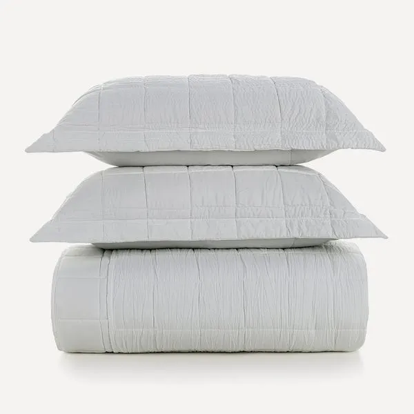 Colcha Super King de Microfibra com 2 Porta-travesseiros Valena Branco
