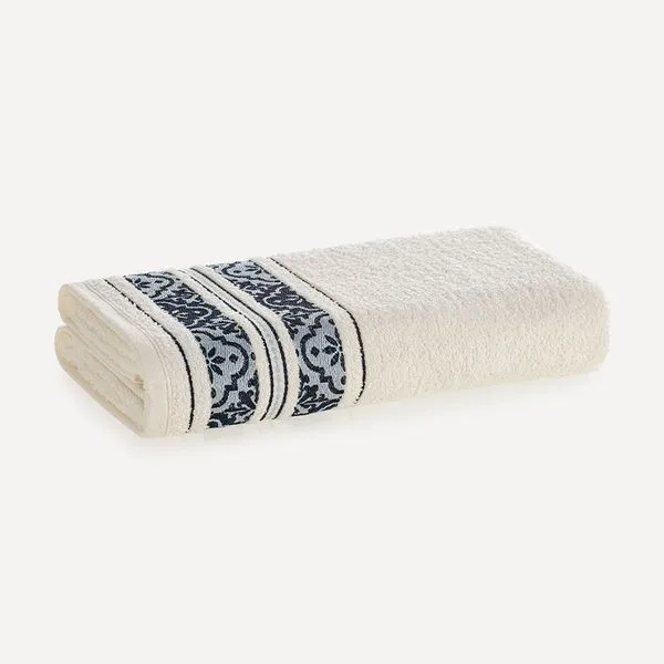 Toalha de Rosto Fio Cardado Braga Ivory