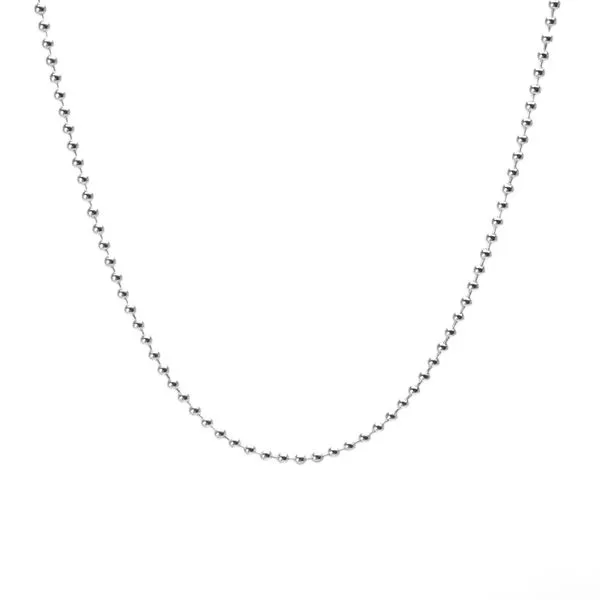 Corrente Bow Chain de Aço 3mm Prata 60