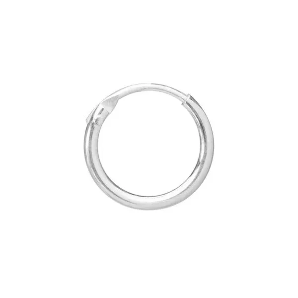 Brinco Cerchio de Prata 925 Prata Único