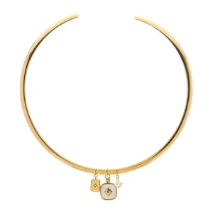 Colar Eleonora Dourado Dourado Único