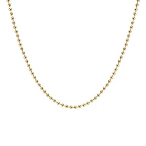 Corrente Bow Chain de Aço Dourado 3mm Dourado G