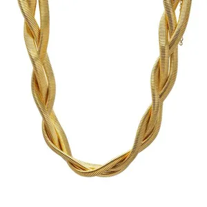 Corrente Medusa Dourada Dourado Ajustável