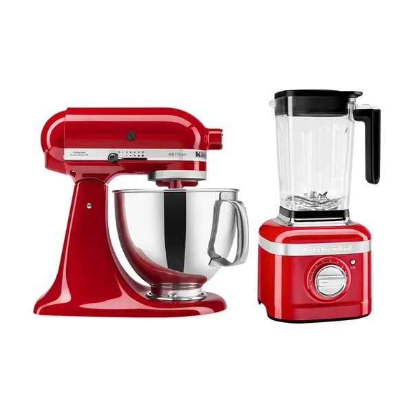 Combo Batedeira Stand Mixer Artisan Empire Red (KEA33CV) + Liquidificador K400 Empire Red (KUA35AV) - KEA33_KUA35_CJ 220v