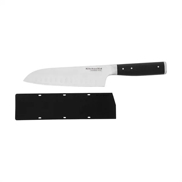 Faca Forjada Santoku 31cm com Capa Protetora 7" KitchenAid KitchenAid