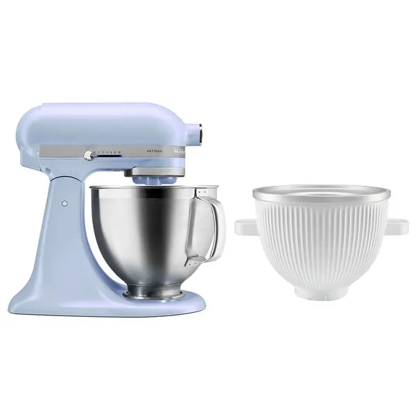 Combo Batedeira Artisan Blue Salt (KEA38AF) + Sorveteira para Batedeira (KIP02BX) - KEA38_KIP02_CJ 220V