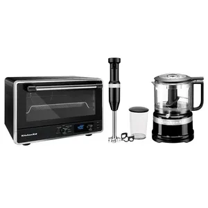 Combo Forno Multifunções + Mini Processador de Alimentos + Mixer de Mão KitchenAid - KOG21_KJA03_ KEB53_CJ 110V