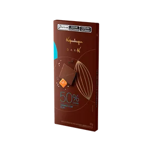 Tablete 50% Amargo Caramelo e Flor de Sal 90G